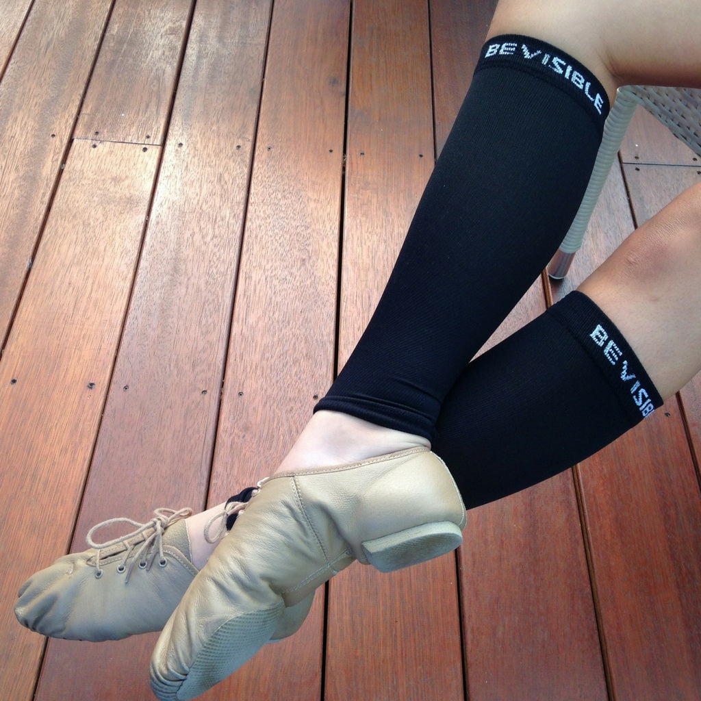 Calf Compression Sleeves - Calf Compression Sleeves - Black