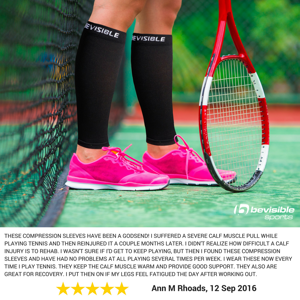 Calf Compression Sleeves - Calf Compression Sleeves - Black