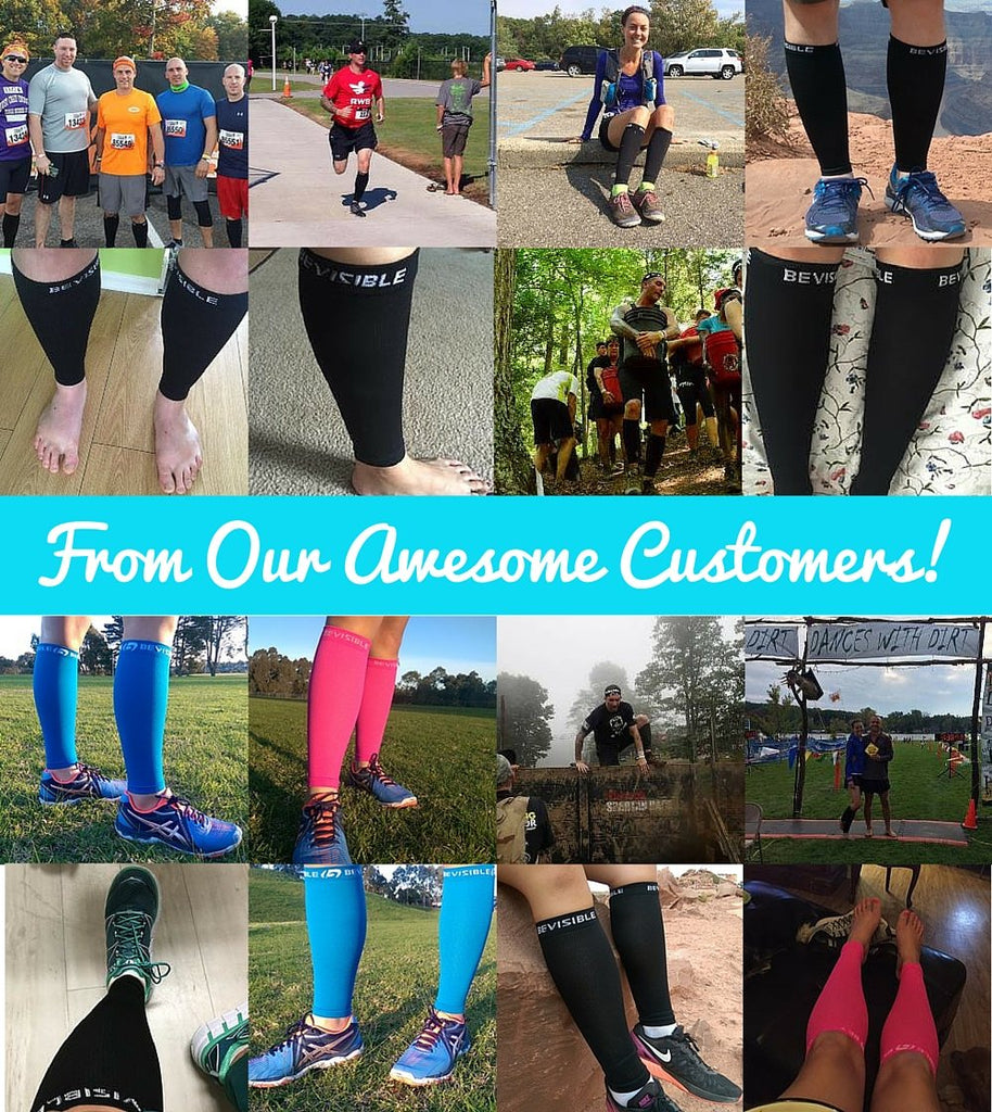 Calf Compression Sleeves - Calf Compression Sleeves - Black