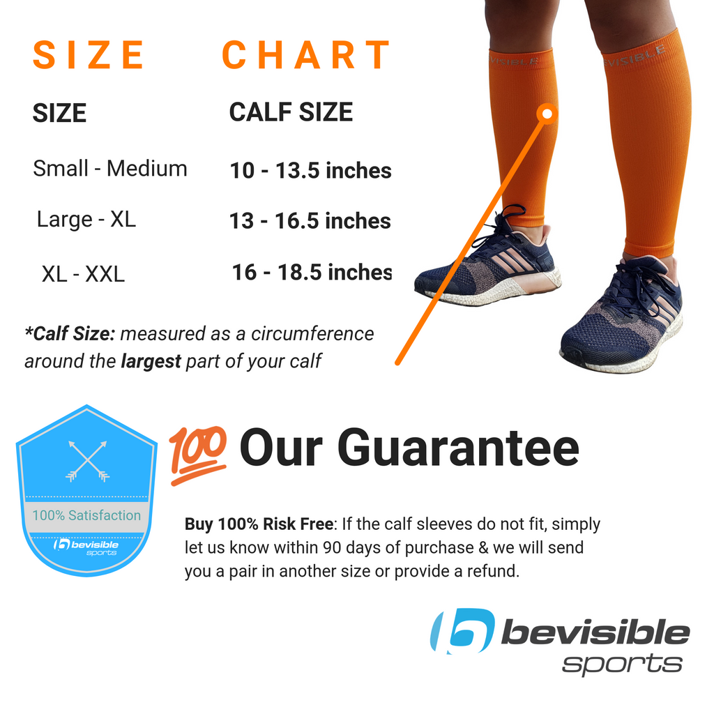 What are benefits of wearing calf compression sleeves? – BeVisible Sports