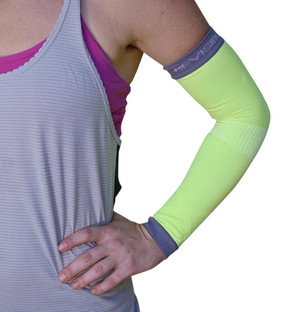 Arm Compression Sleeves - Arm Compression Sleeves - Neon Green