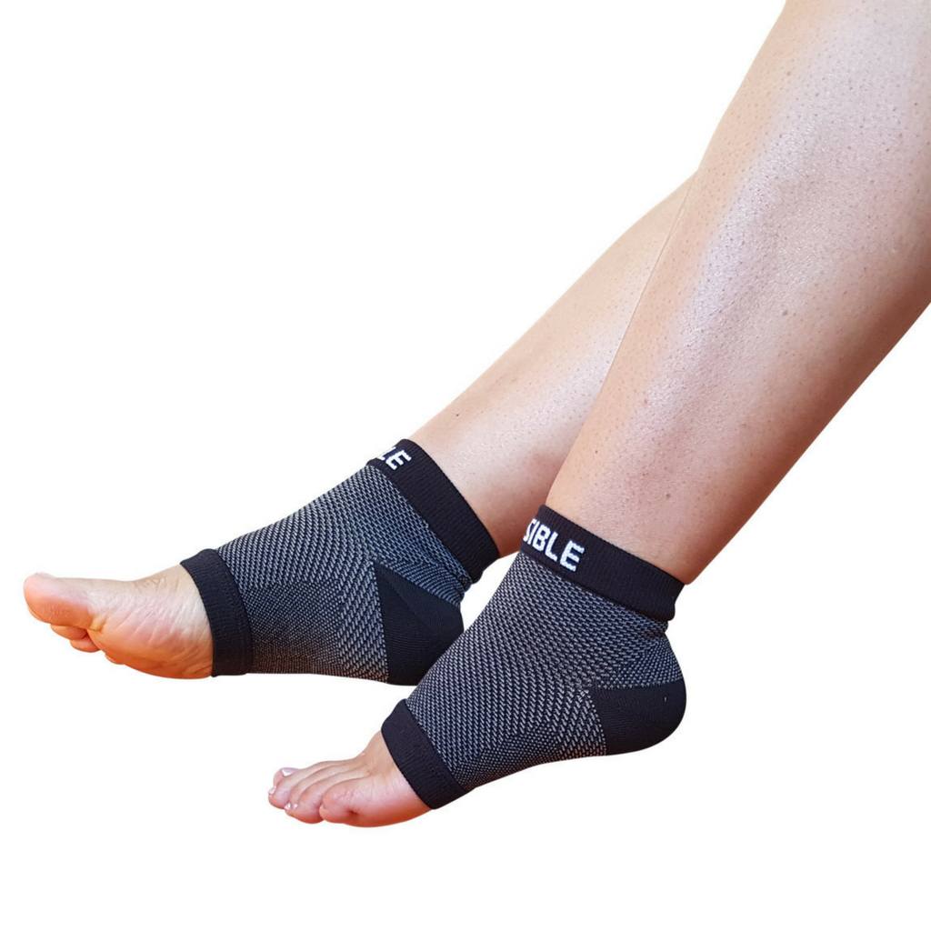 Compression Foot Sleeves - Foot Compression Sleeves - Black