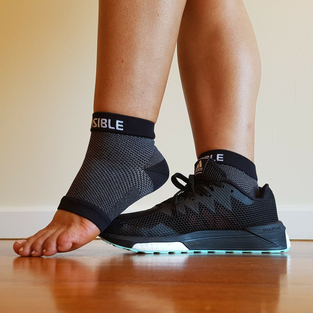 Compression Foot Sleeves - Foot Compression Sleeves - Black